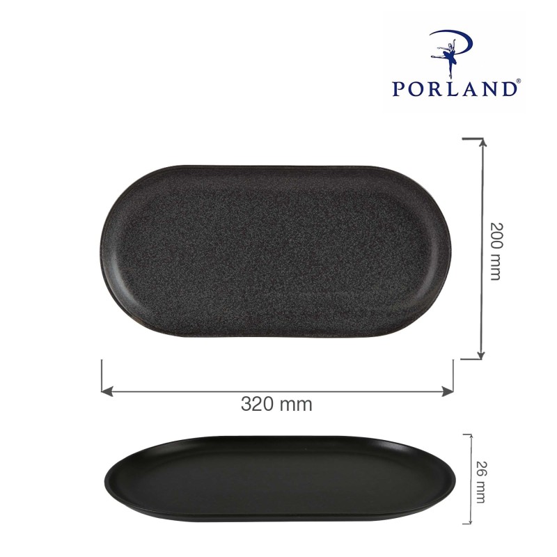 Plat en charbon, 320x200mm - Finedine