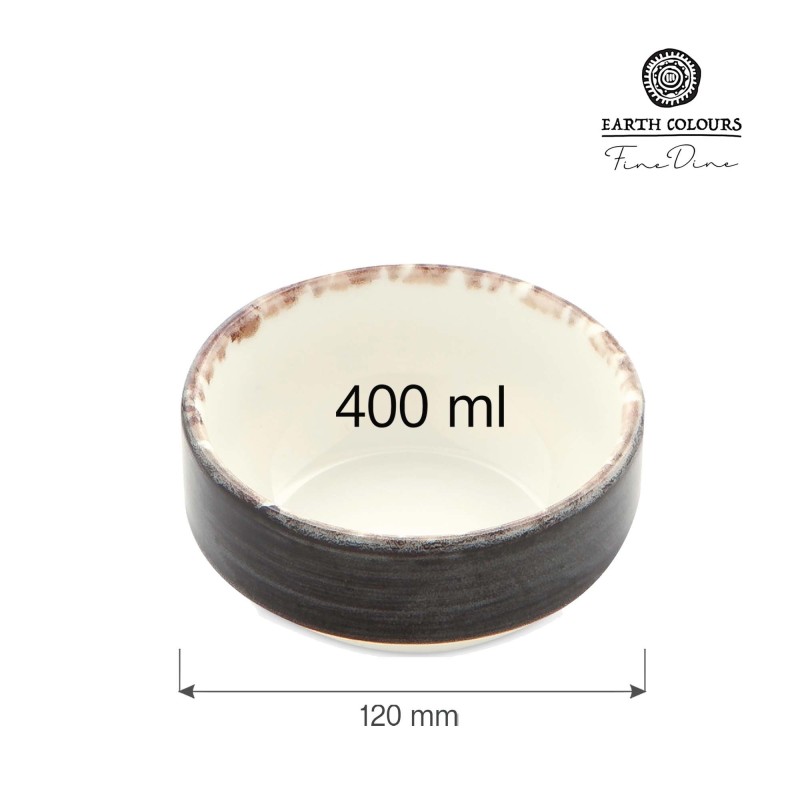 Bol empilable Onyx, 120 mm - Finedine