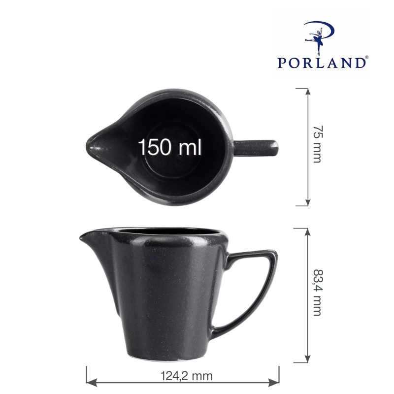 Crémier à charbon, 150 ml - Finedine