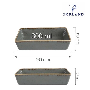 Plat en pierre, 160x110mm - Finedine