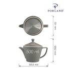 Théière en pierre, 500 ml - Finedine