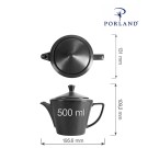Théière en fonte, 500ml - Finedine