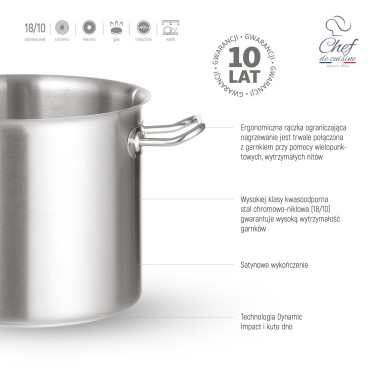 Marmite king size, 100l - Finedine
