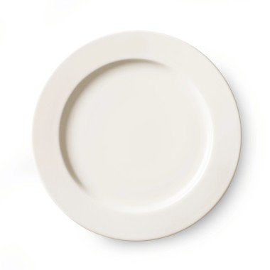 Assiette plate ivoire - Finedine