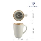 Tasse cendrée, 260ml - Finedine