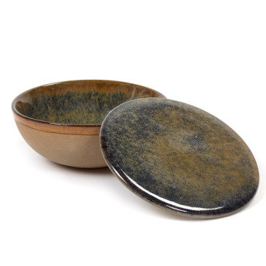Bol Indi Grey avec couvercle - 130x(h)50mm - Finedine