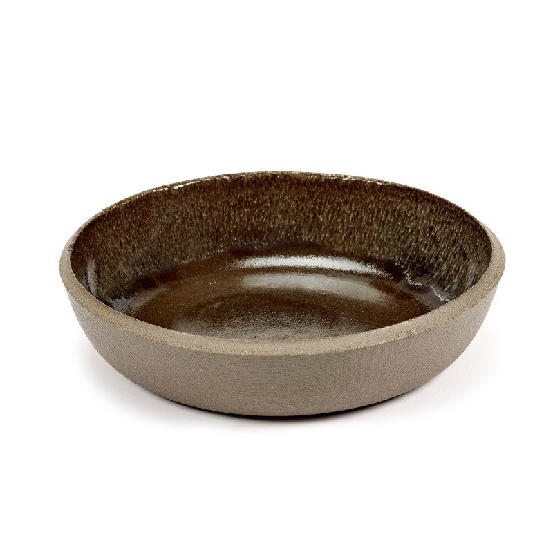 Assiette creuse urbaine - grise - 210x(h)45mm - Finedine
