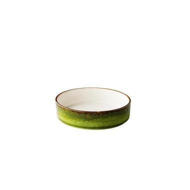 Assiette creuse Jersey - verte - 180 mm - Finedine