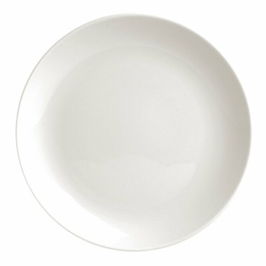 Assiette plate sans bord Dove - 240 mm - Finedine