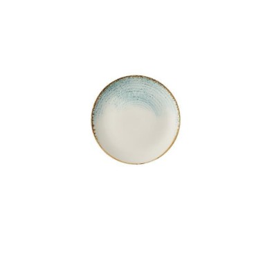 Assiette en carrelage aquamarine Homespun Accents - 217 mm - Finedine