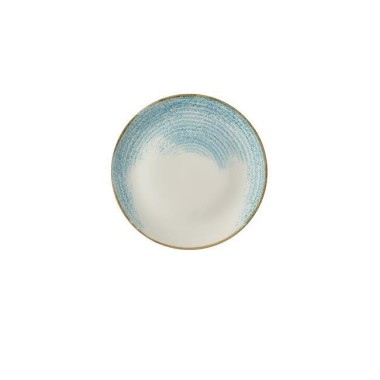 Assiette en carreaux aquamarine Homespun Accents - 280 mm - Finedine