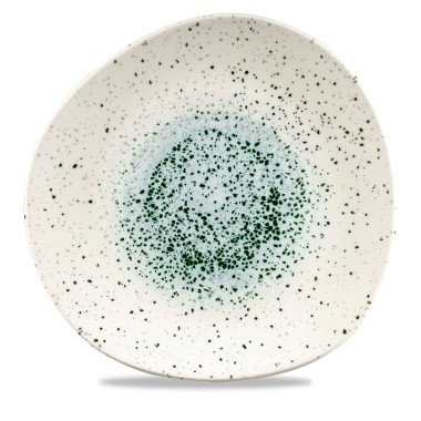 Assiette de traçage ronde Mineral Green - 264 mm - Finedine