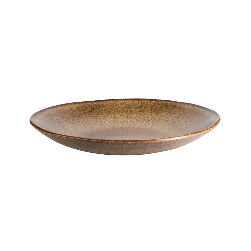 Assiette plate en laiton - 270 mm - Finedine