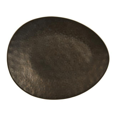 Assiette  plate en carbone 270x250mm - Finedine