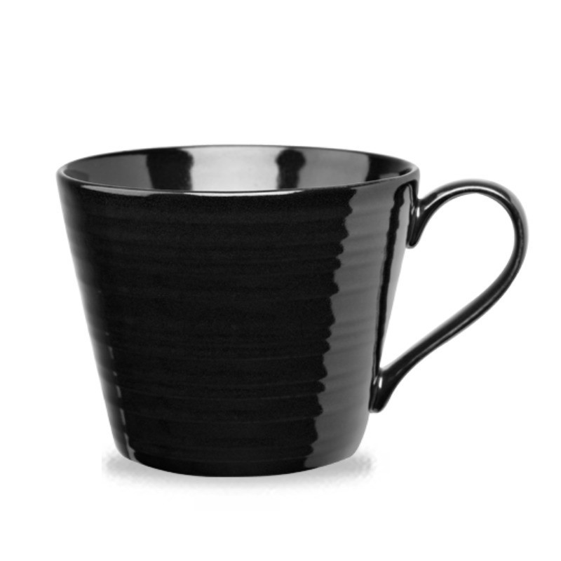 Mug noir Snug mugs - 355 ml - Lot de 6 - Finedine