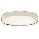 Plat ovale en opale - 260x150mm - Finedine