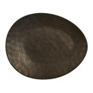 Plat ovale en carbone - 350x285mm - Finedine