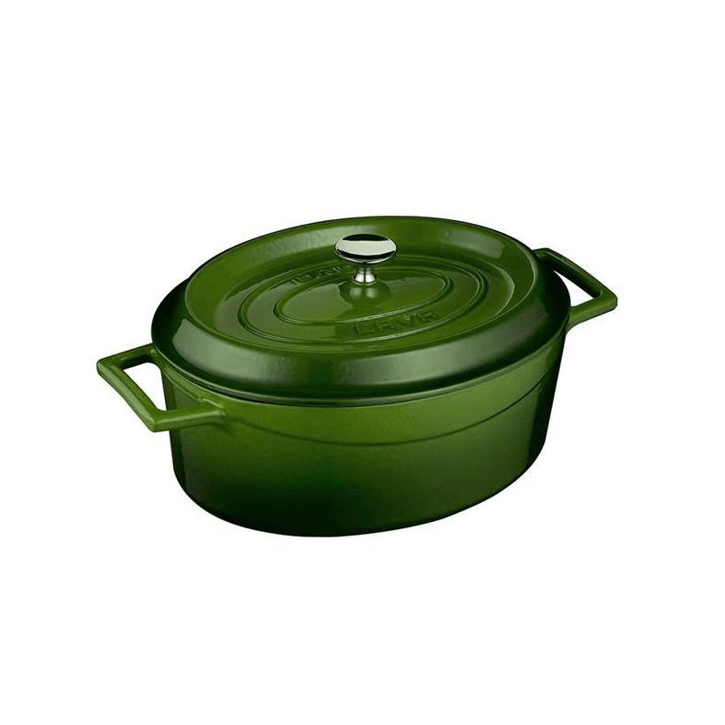 Casserole en fonte ovale dim. 25x31cm - 7060ml - Finedine
