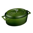 Casserole en fonte ovale dim. 25x31cm - 7060ml - Finedine