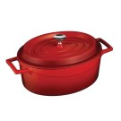 Casserole ovale en fonte dim. 25x31cm - 7060ml - Finedine