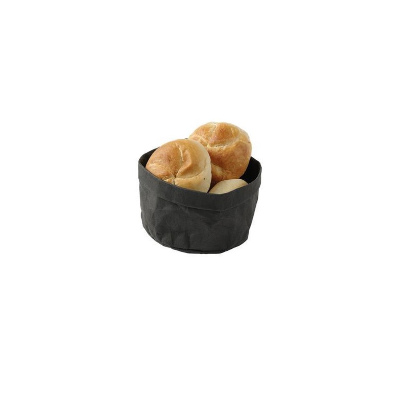 Sac / panier à pain - noir - 170x(H)150 mm - Finedine