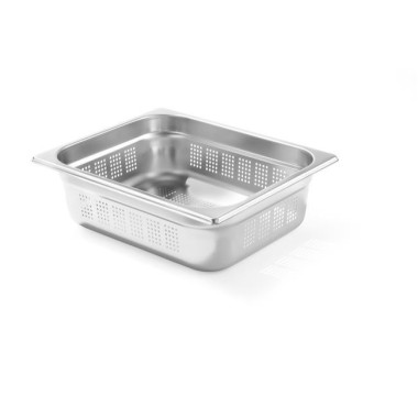Conteneur en acier inoxydable perforé GN 1/2 - (h)65 mm - Finedine