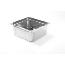 Couvercle pour conteneur GN 2/3 avec trou pour cuillère - Finedine