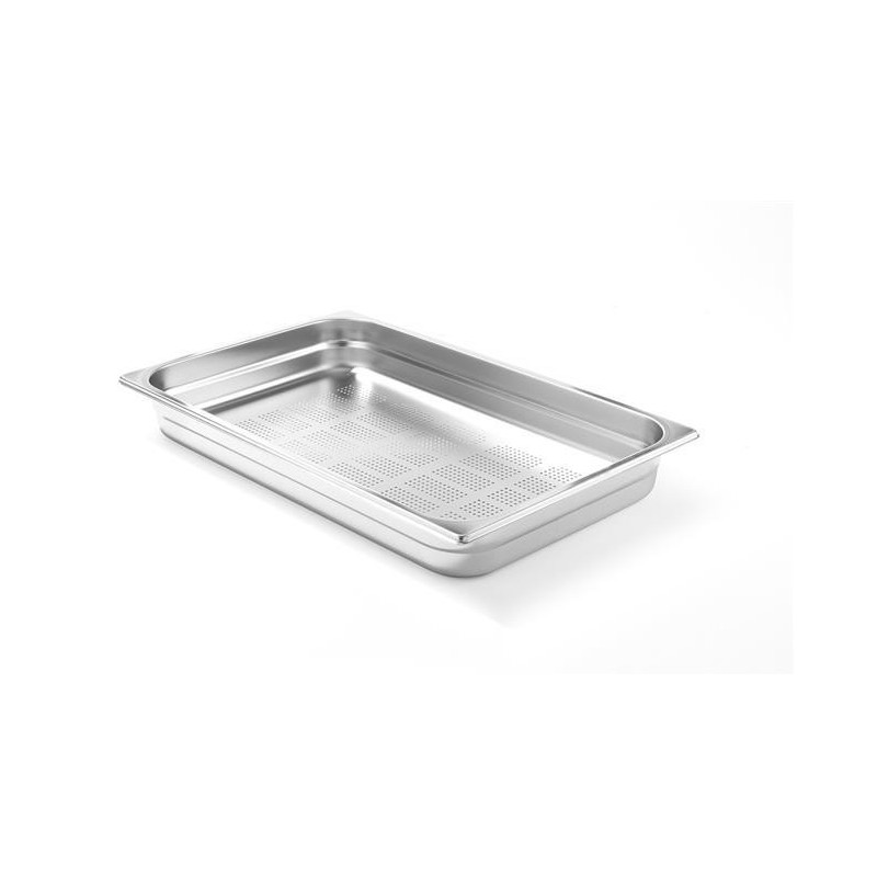 Conteneur en acier inoxydable perforé GN 1/1 - (h)200 mm - Finedine