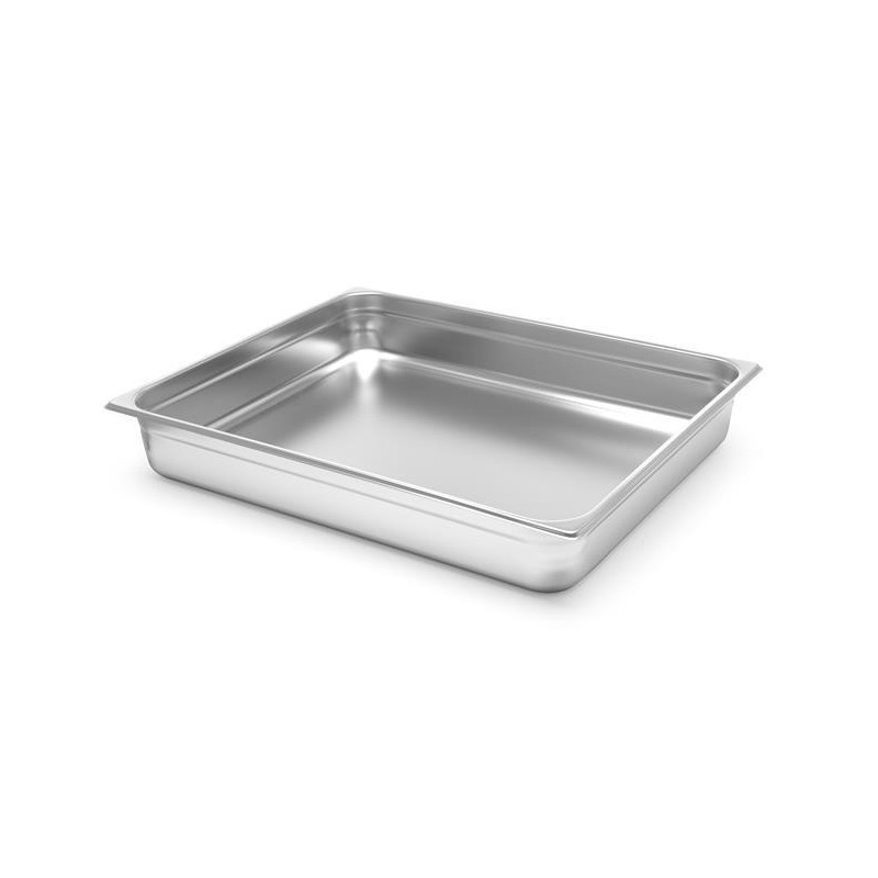 Conteneur en acier inoxydable GN 2/1 - (h)200 mm - Finedine