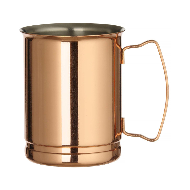 Mugs plaqués cuivre - Bar up - Chope à bière - 0 -4L - Cuivre - Ø85x(H)105mm - Finedine