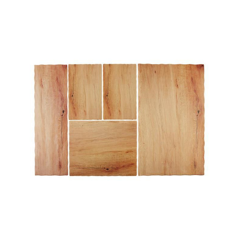 Plateau rectangulaire GN 2/4 en chêne - Finedine