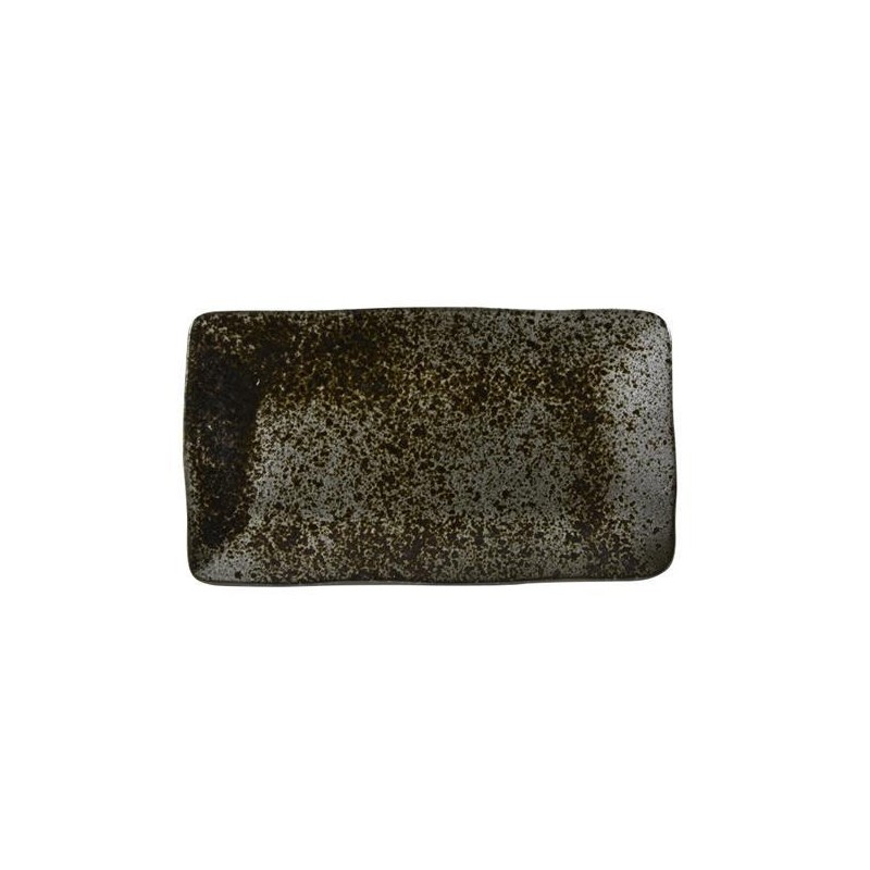 Plateau rectangulaire en basalte - 275x155mm - Finedine
