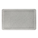Plateau rectangulaire à rebord plat GN 1/1 - granit - Finedine