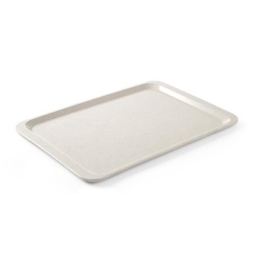 Plateau plat Nevada avec rebord plat - granit - 530x325mm - Finedine