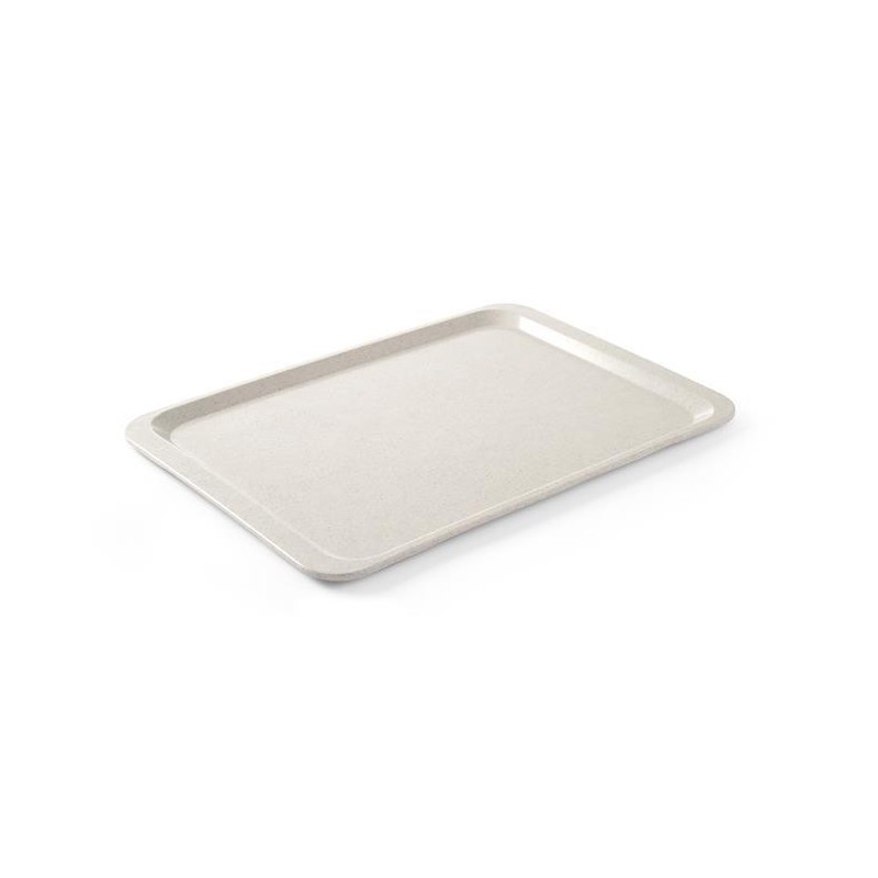 Plateau plat Nevada avec rebord plat - granit - 530x325mm - Finedine
