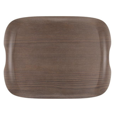 Plateau en bois effet vagues - 430x330mm - Finedine
