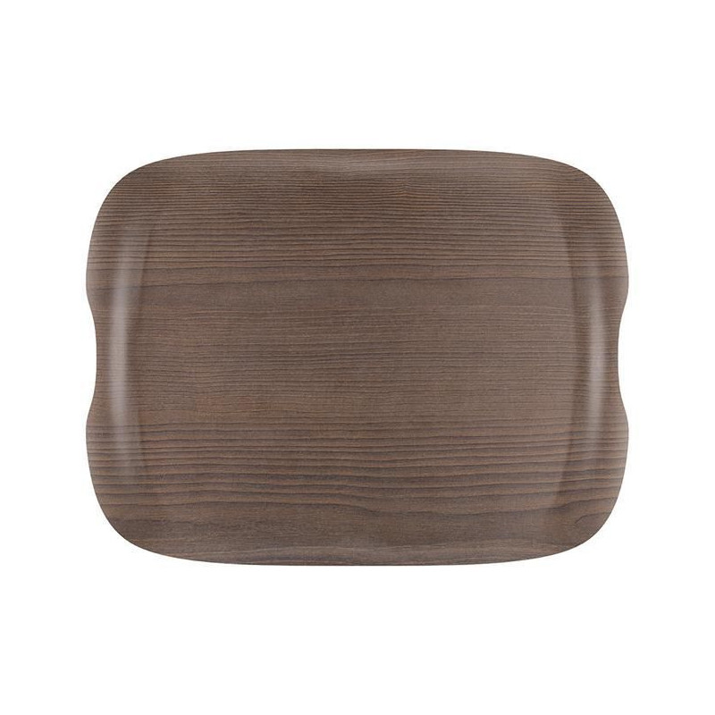 Plateau en bois effet vagues - 430x330mm - Finedine