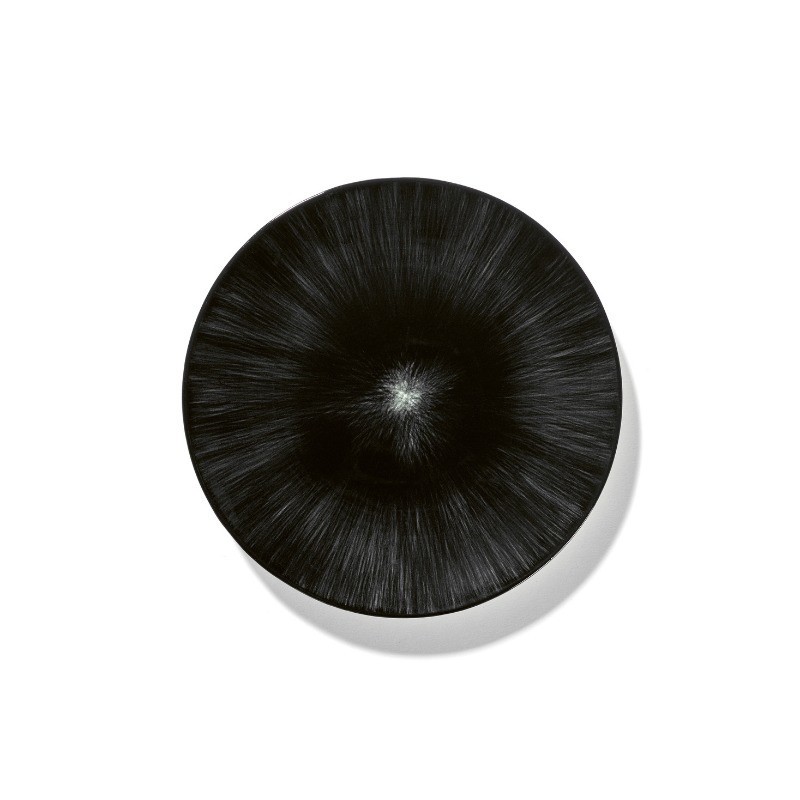 Plat déformé avec centre blanc - 175 mm - Finedine