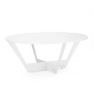 Buffet blanc Skiatos - diamètre 615 mm - en ensemble de plexiglass - Finedine