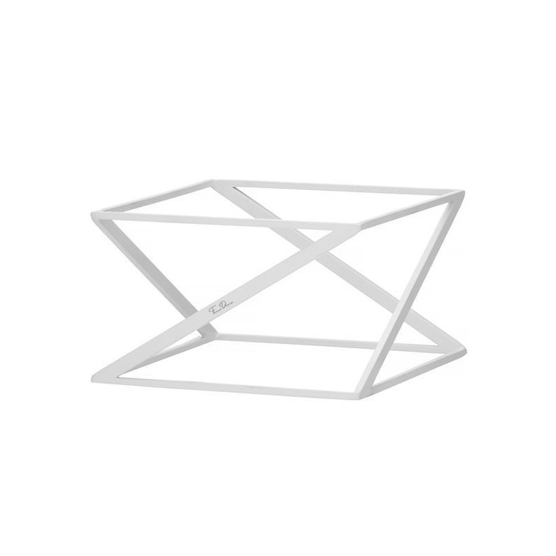 Buffet blanc Skiatos sur pied (h) 120 mm - 200 x 200 mm - Finedine