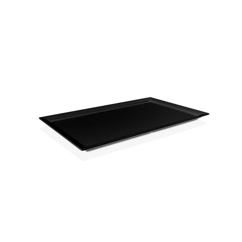 Plateau 2/4 GN - mélamine - noir - Finedine