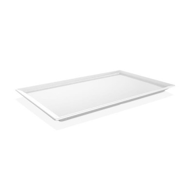 Plateau 2/4 GN - mélamine - blanc - Finedine