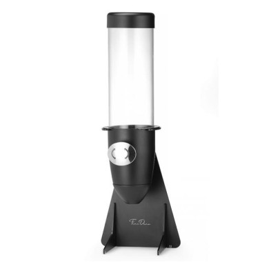 Distributeur de flocons Skiatos Black - 5 l - 220 x 140 x 635 mm - Finedine