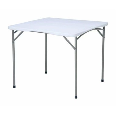 Table de restauration pliante carrée - 870x870x(h)740mm - Finedine