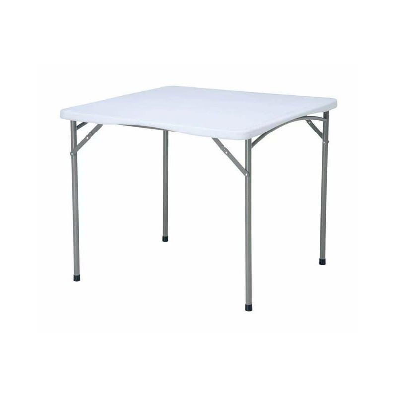 Table de restauration pliante carrée - 870x870x(h)740mm - Finedine