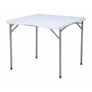 Table de restauration pliante carrée - 870x870x(h)740mm - Finedine