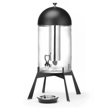 Distributeur de boissons Skiatos Black - 7 l - 345 x 345 x H : 570 mm - Finedine