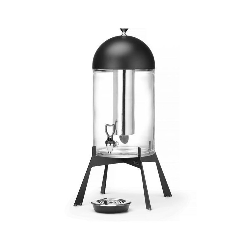 Distributeur de boissons Skiatos Black - 7 l - 345 x 345 x H : 570 mm - Finedine