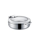 Excellente casserole ronde de 6 l avec couvercle en verre - Finedine