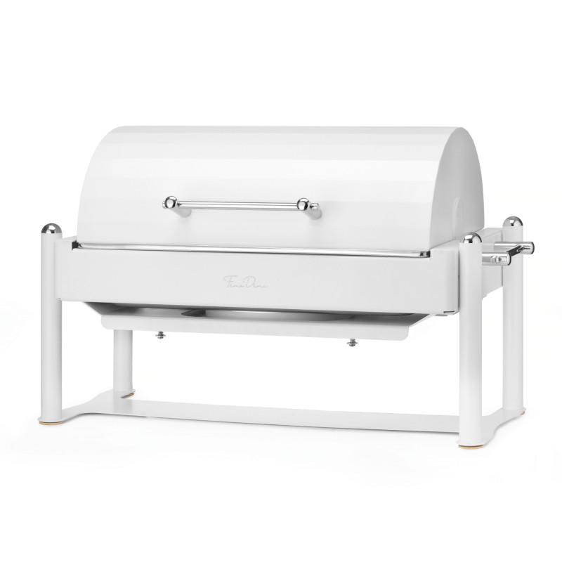 Plat bain-marie Skiatos Blanc GN 1/1 - 350 x 710 x 470 mm - Finedine